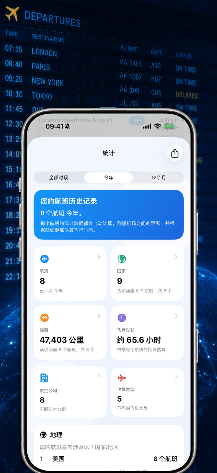 航班统计